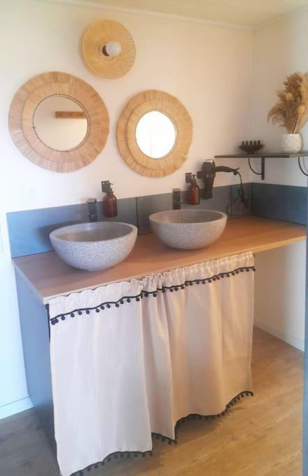Maison 4Pers Avec Jacuzzi Privatif Couvert Proche Ocean Brem-Sur-Mer Exterior foto